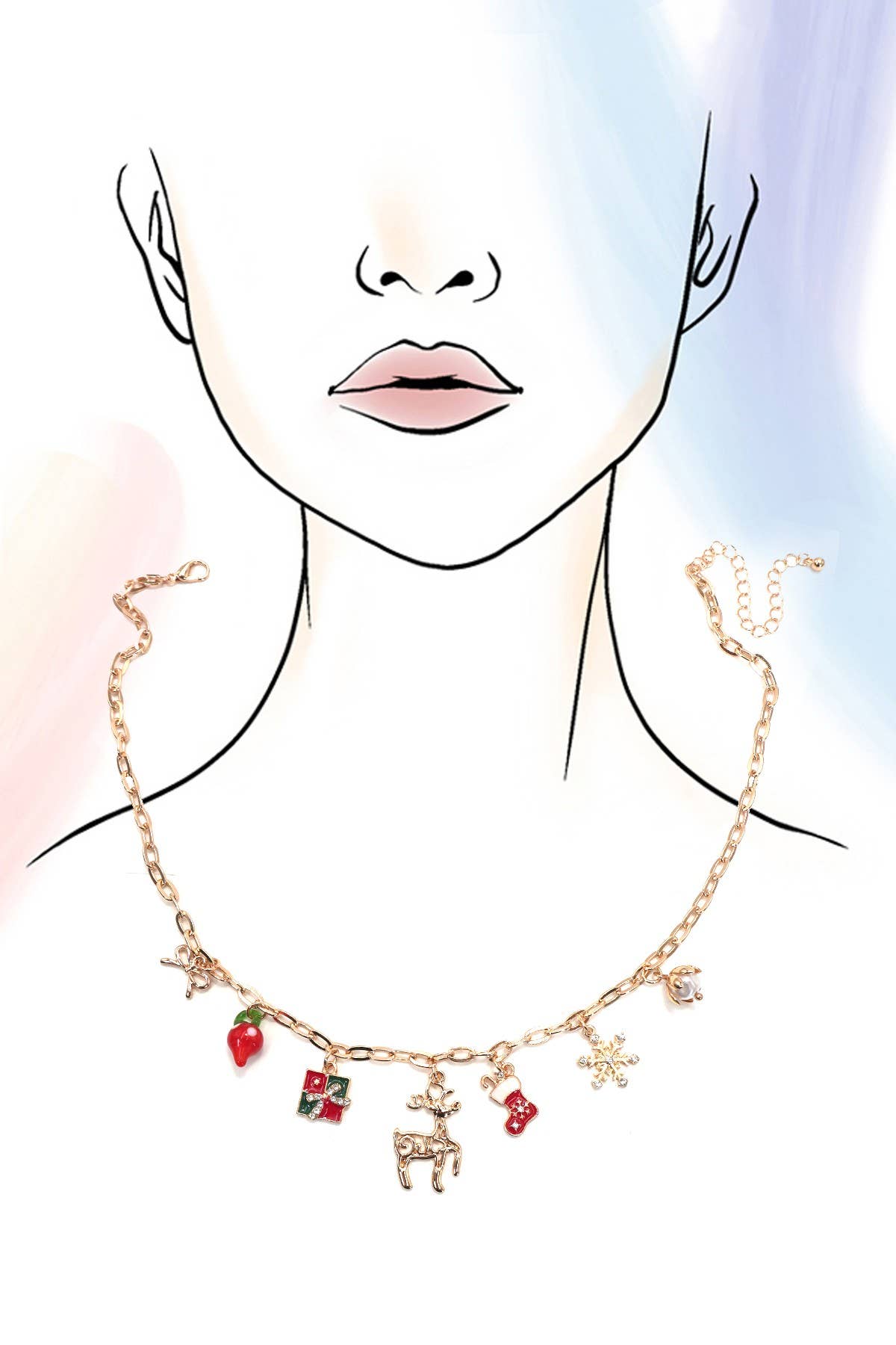 Charm Necklace/ Christmas