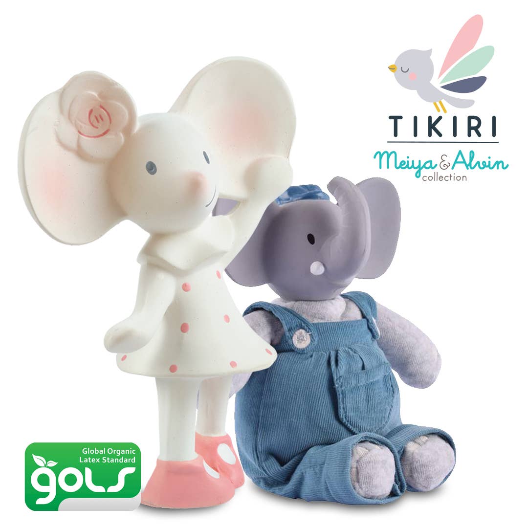 Meiya the Mouse  Rubber Squeaker Toy