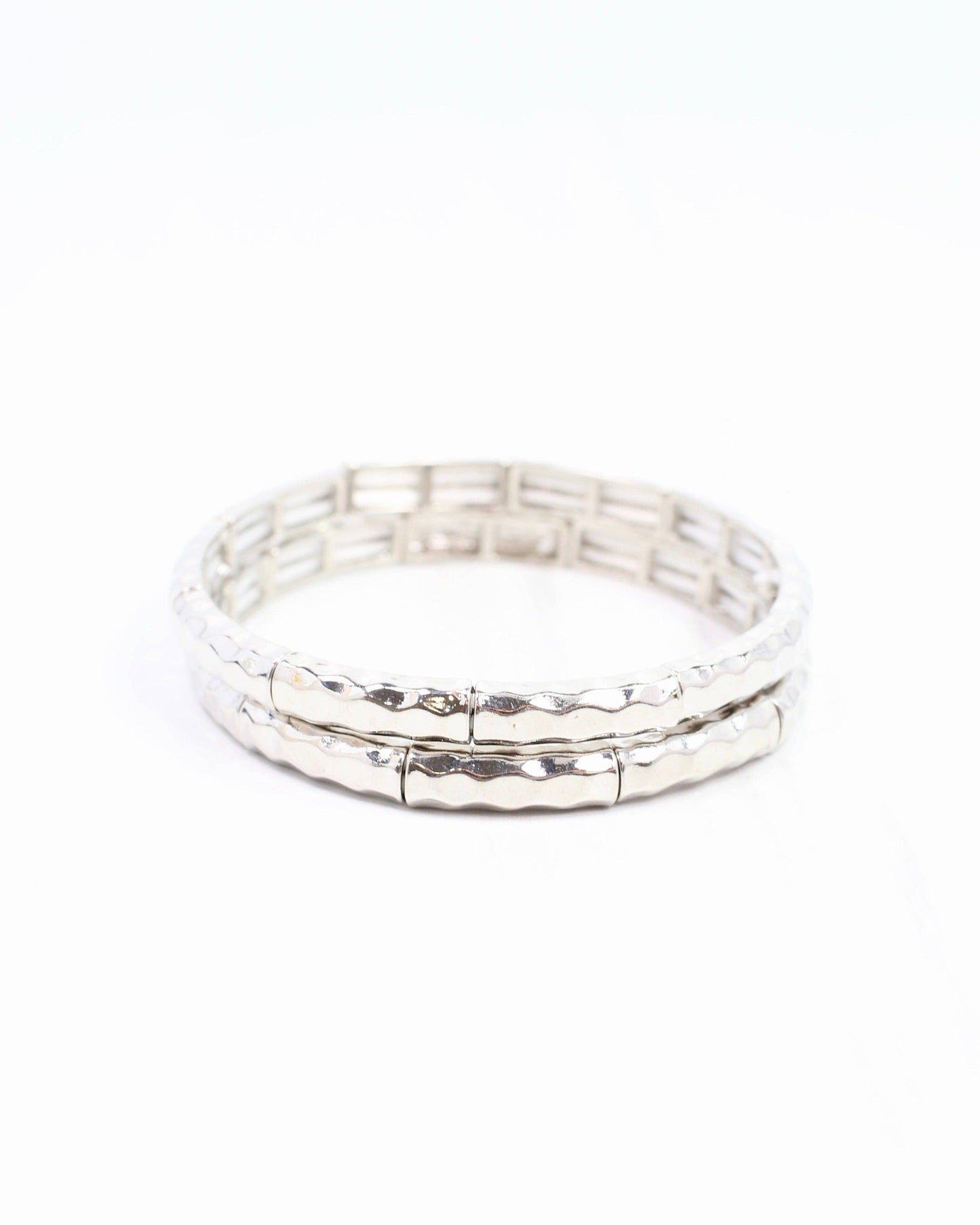 Latifah Bracelet Set-Silver