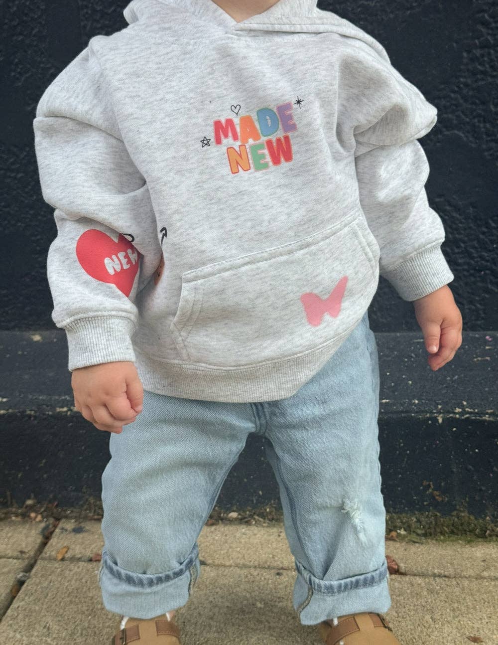 Made New Kids Hoodie-4T