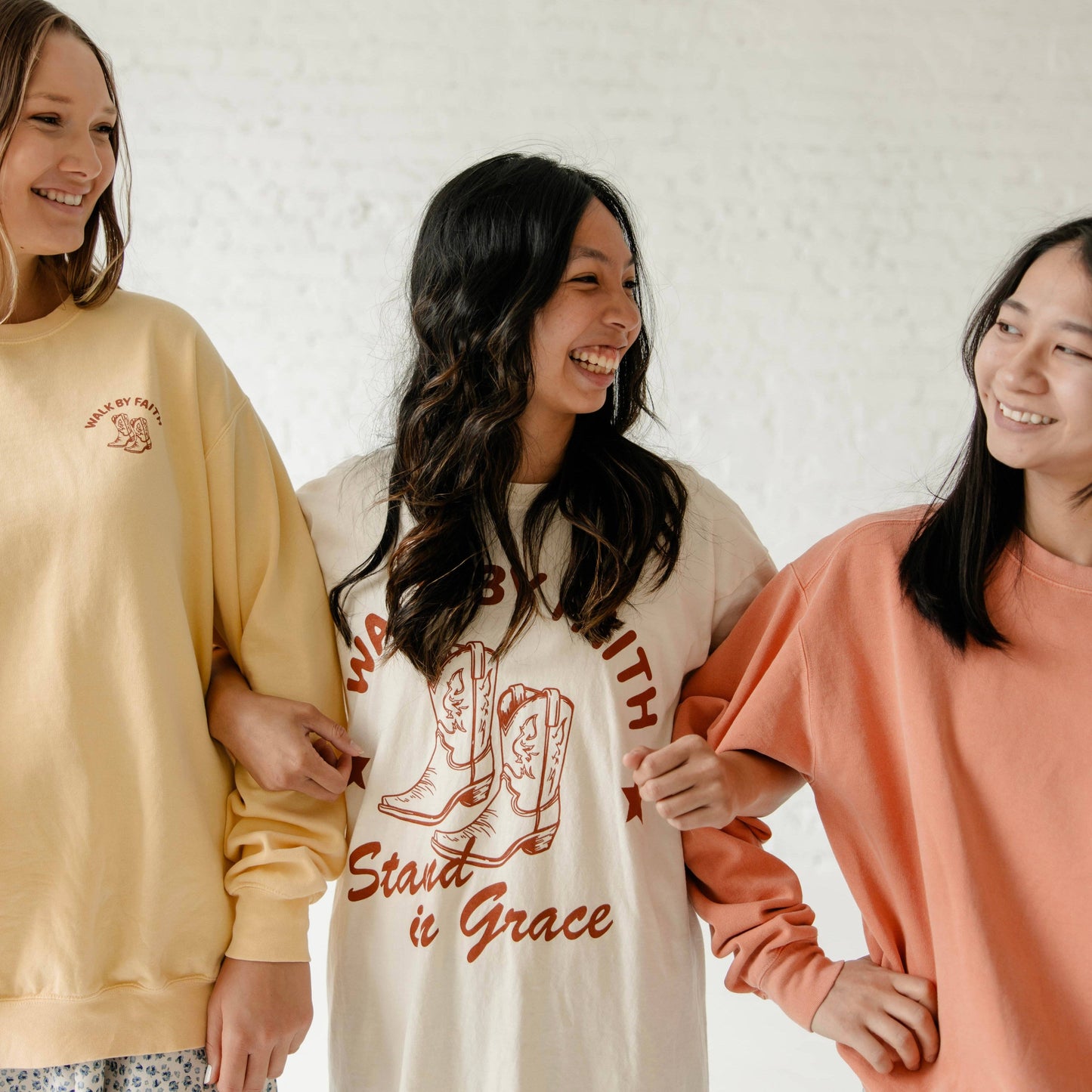 Walk by Faith Crewneck:M