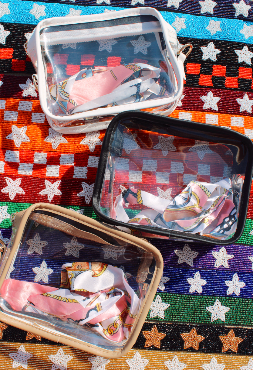 Clear Purse/Black
