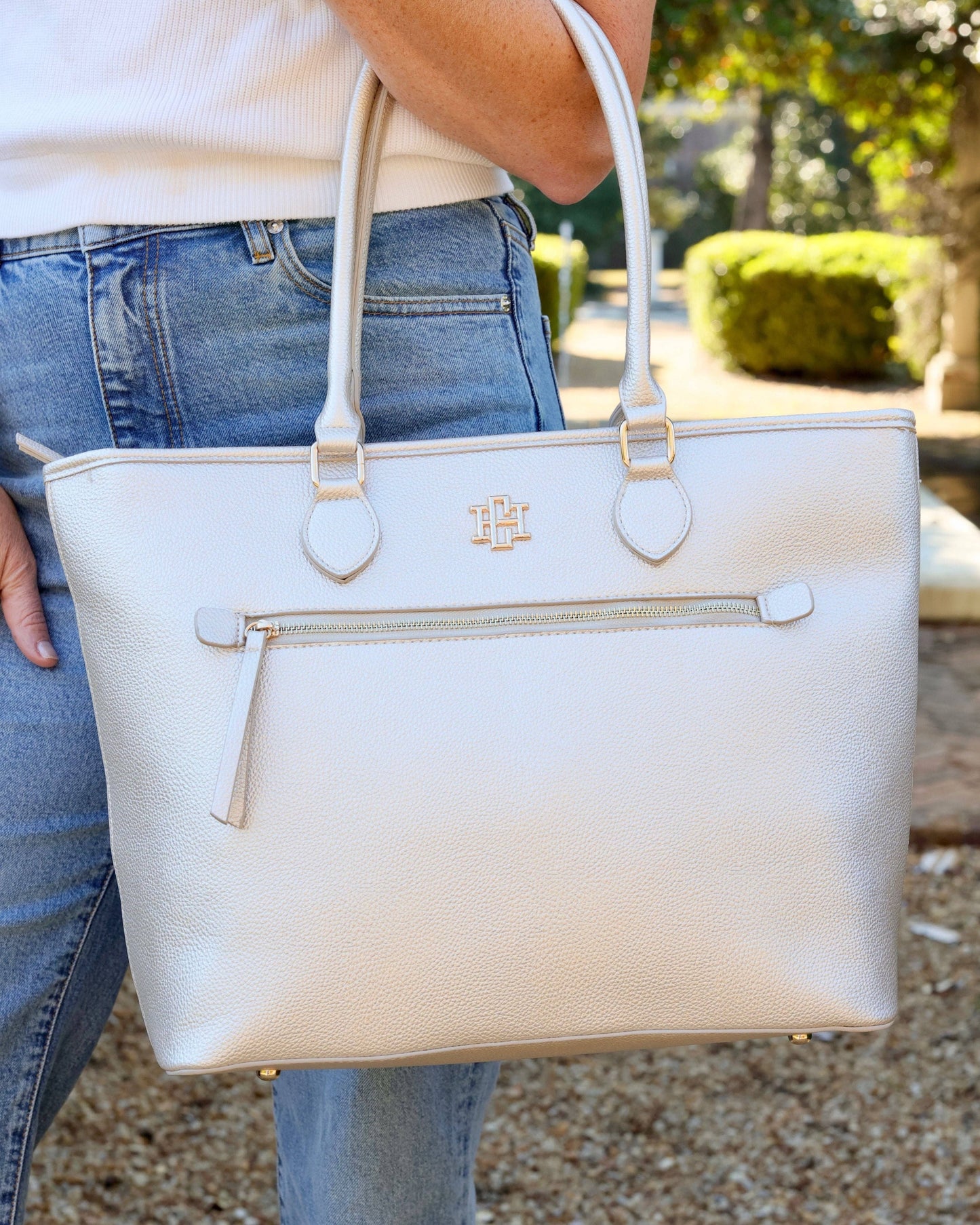 Jayden Tote - Pearl