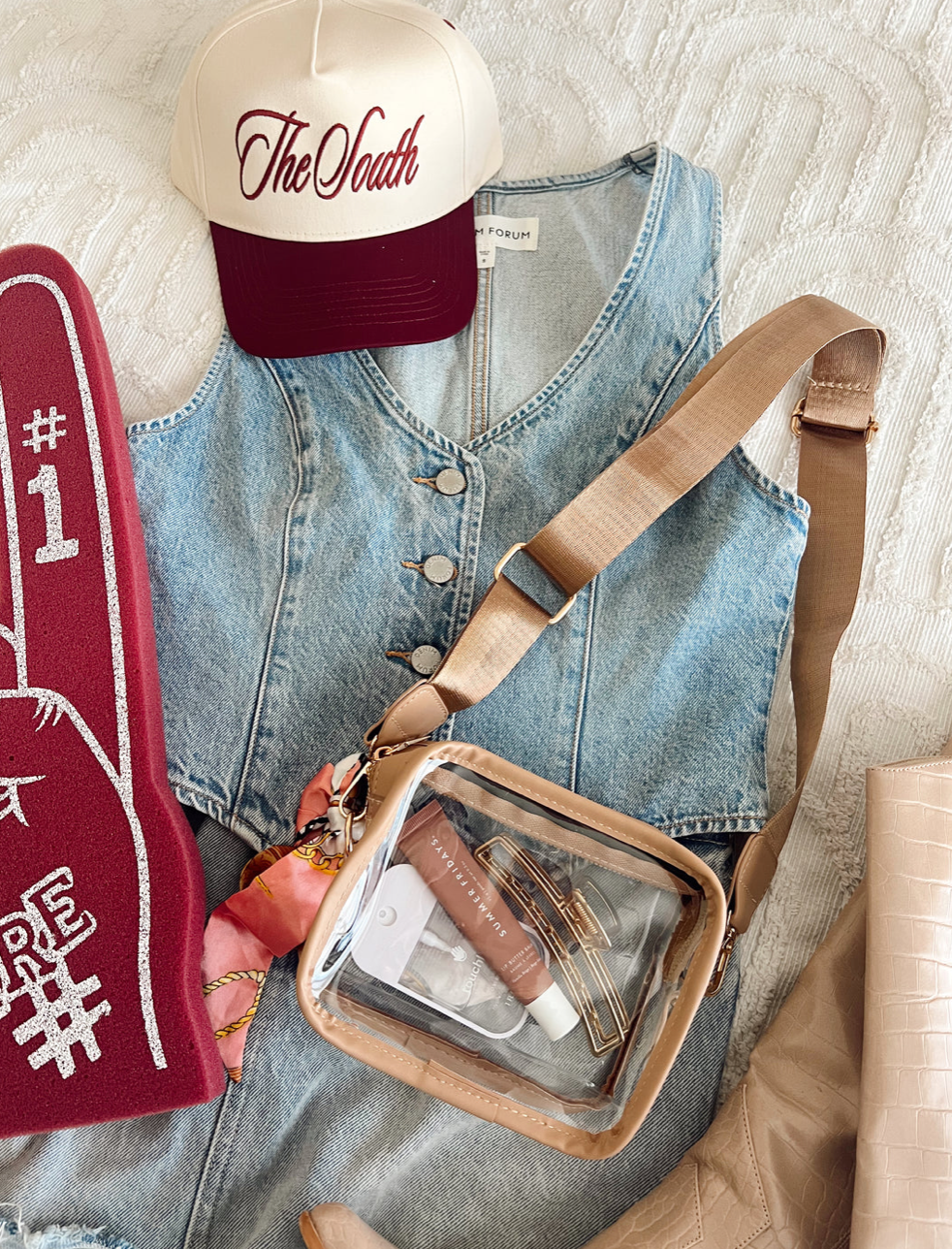 Clear Purse/Black