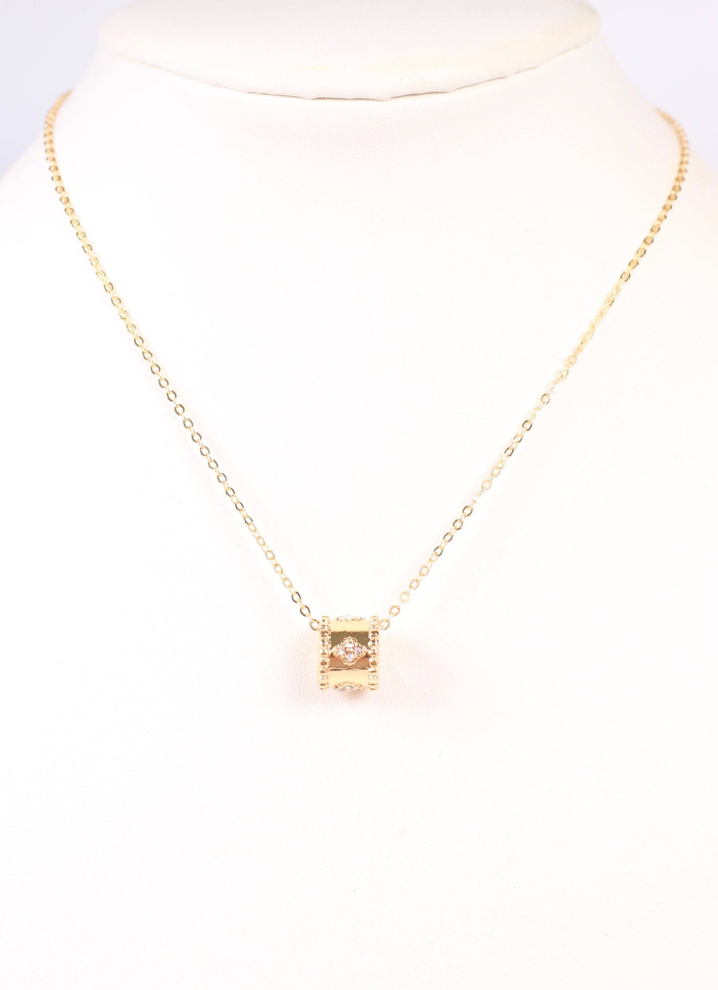 Purdy Necklace with Charm GOLD