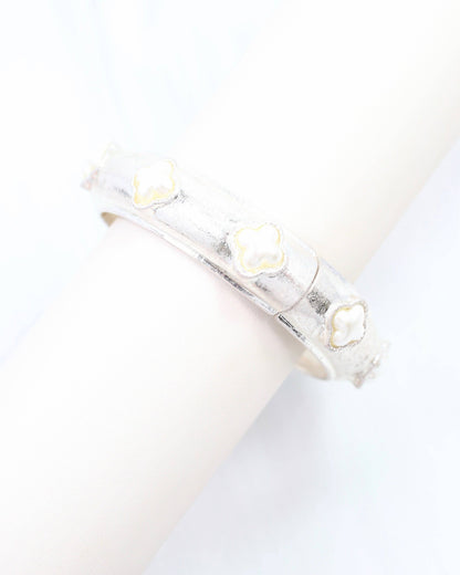 Clover bracelet - Silver