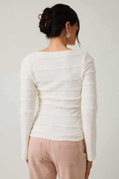Brown Lace Top