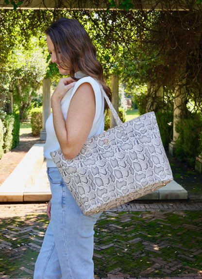 Daniela Large Tote Bag - Mocha