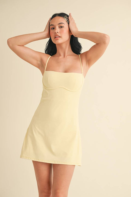 Sweetheart Dress Lemon
