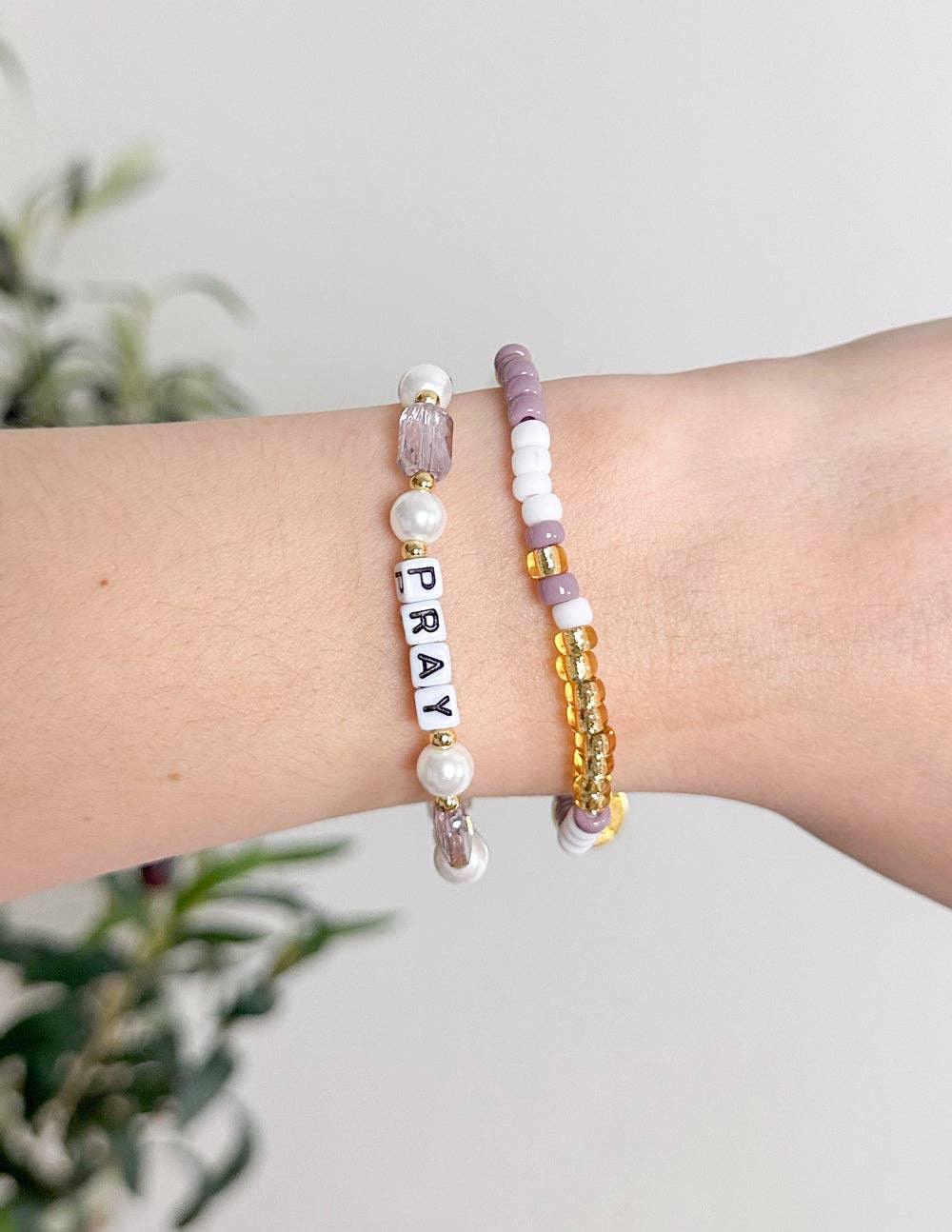 Pearl Pray Bracelet-Large