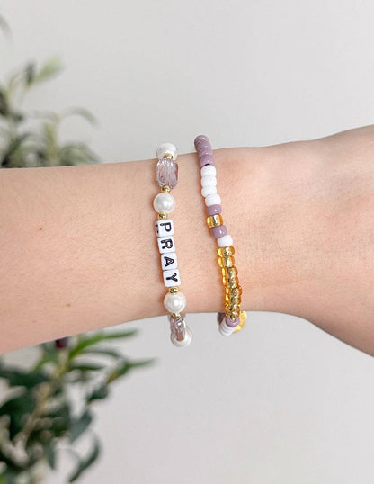 Pearl Pray Bracelet-Large