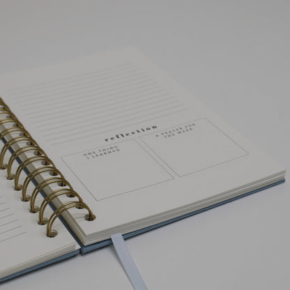 Church Notes Journal - Blue