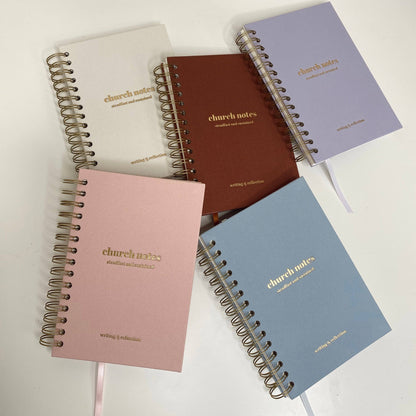 Church Notes Journal - Blue