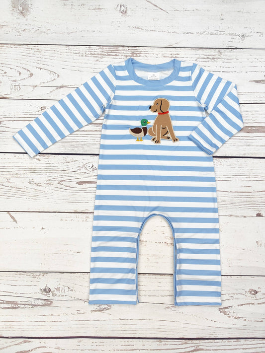 Dog Duck Romper: 0-3M
