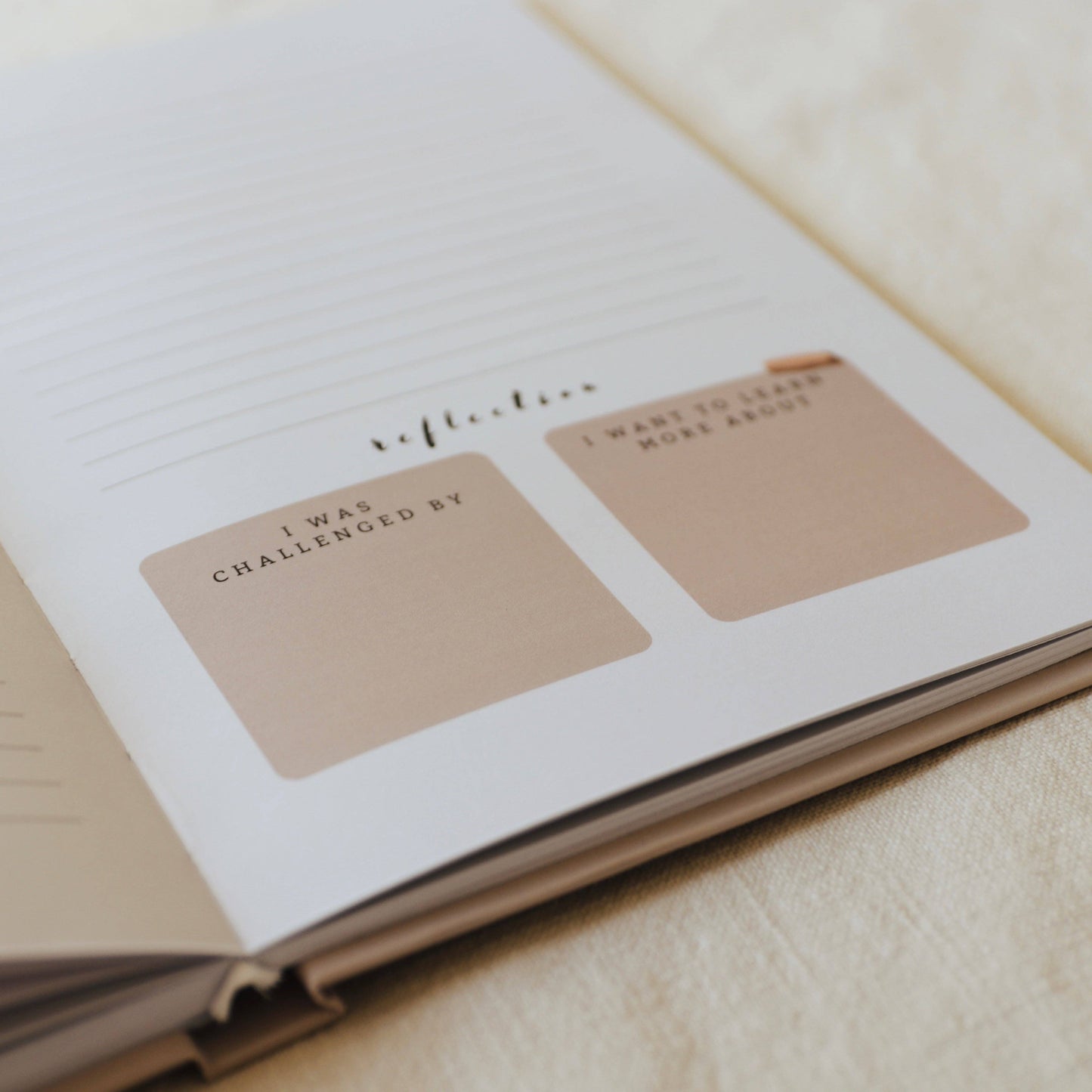Church Notes Journal - Tan