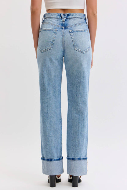 Super High Rise Dad Jean/7