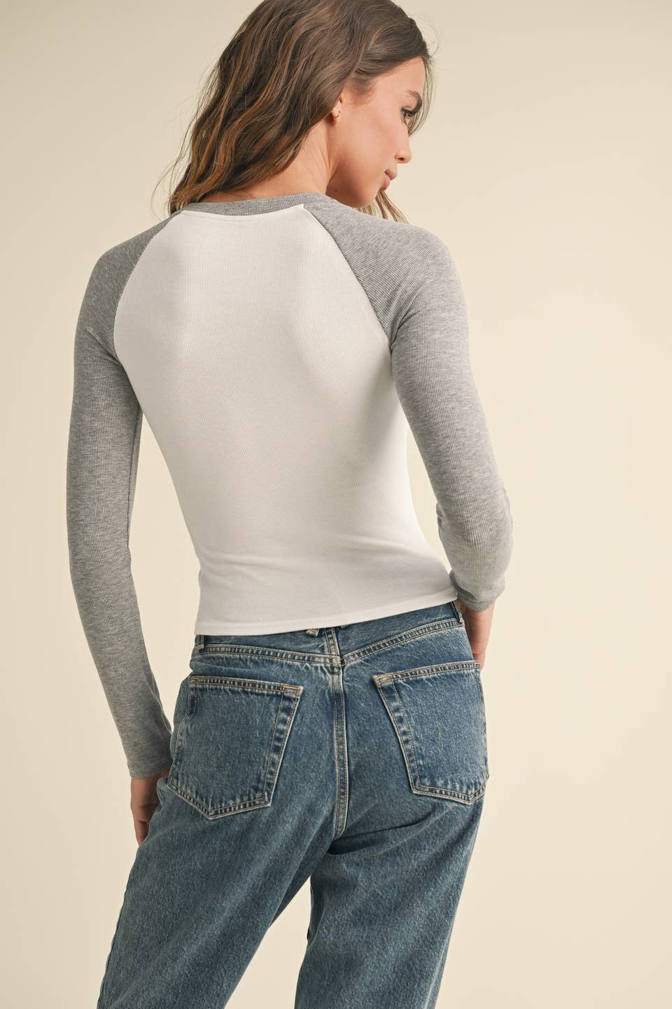 Brown Long Sleeve Tee