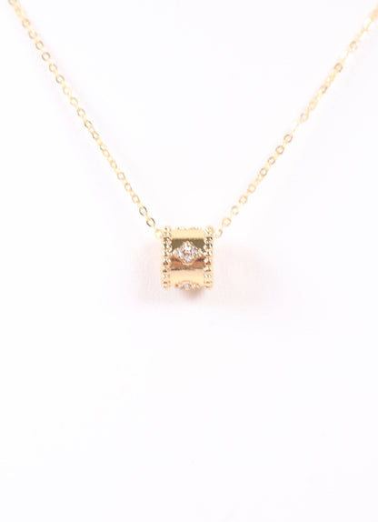Purdy Necklace with Charm GOLD