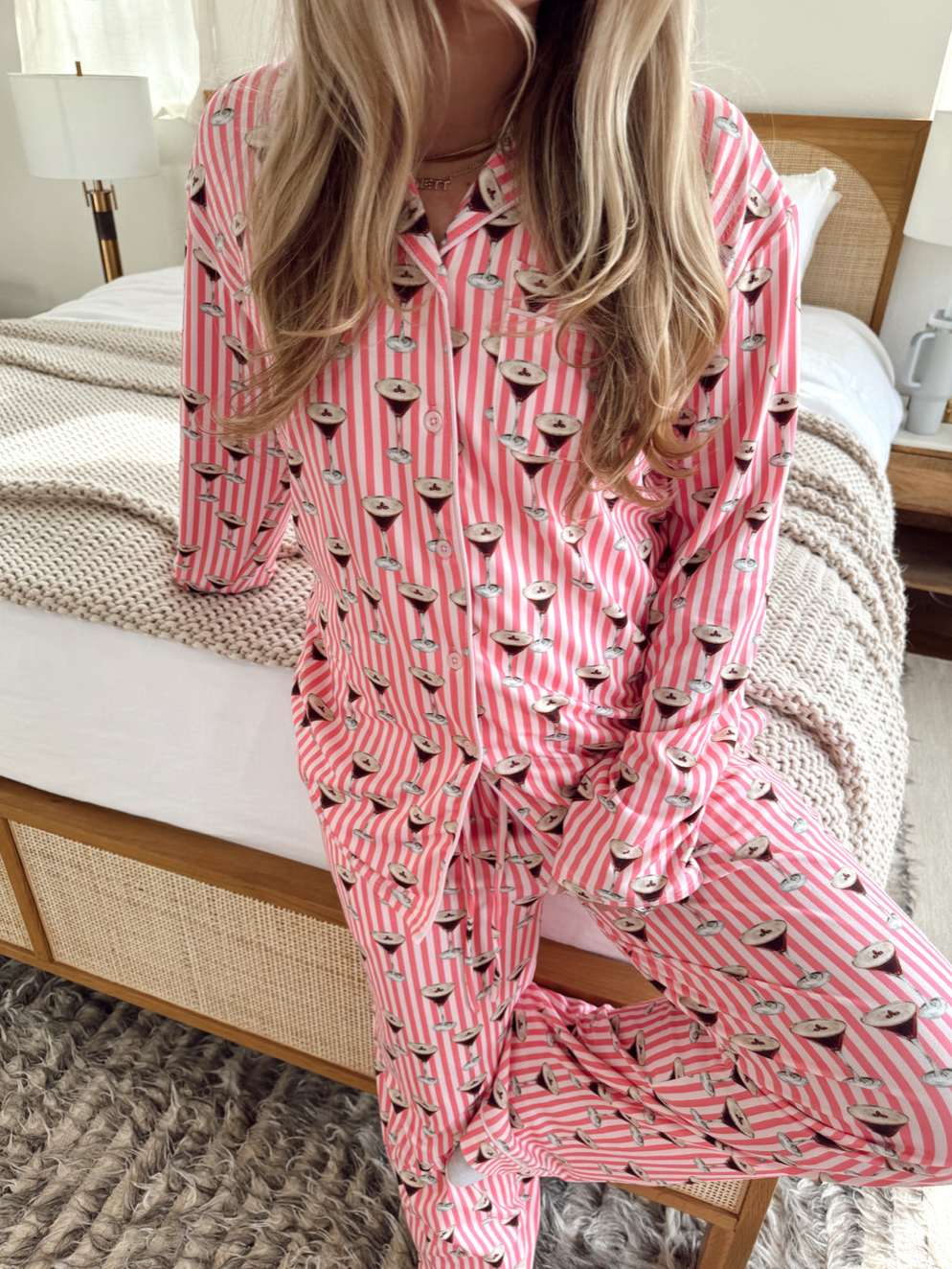 Espresso Martini Pajama Set/Medium