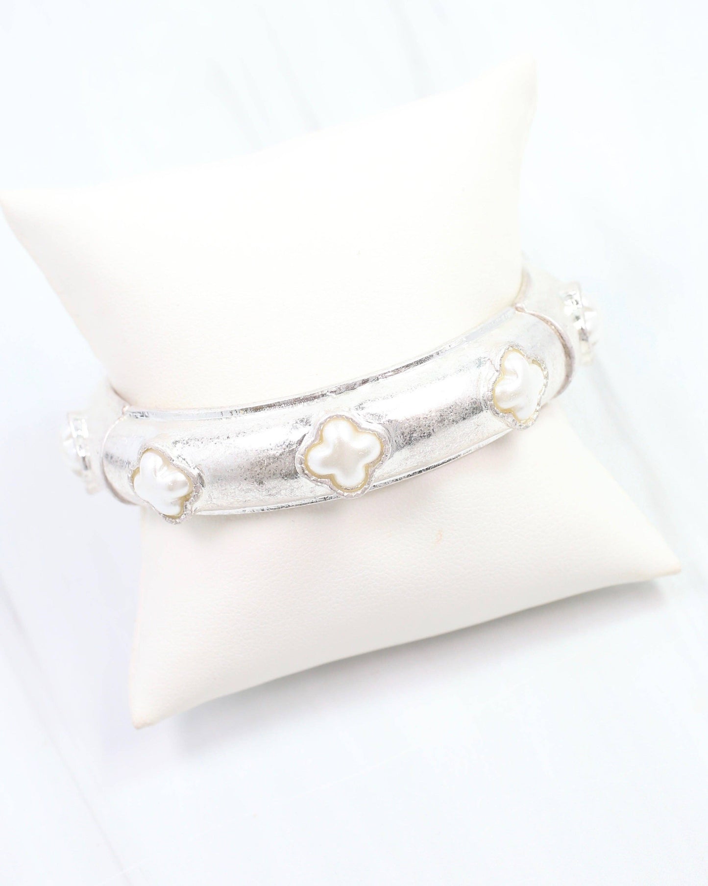 Clover bracelet - Silver
