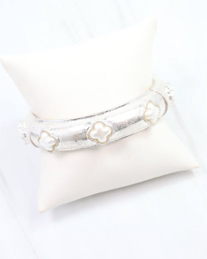 Clover bracelet - Silver