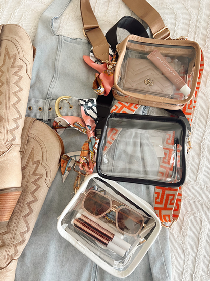 Clear Purse/Black