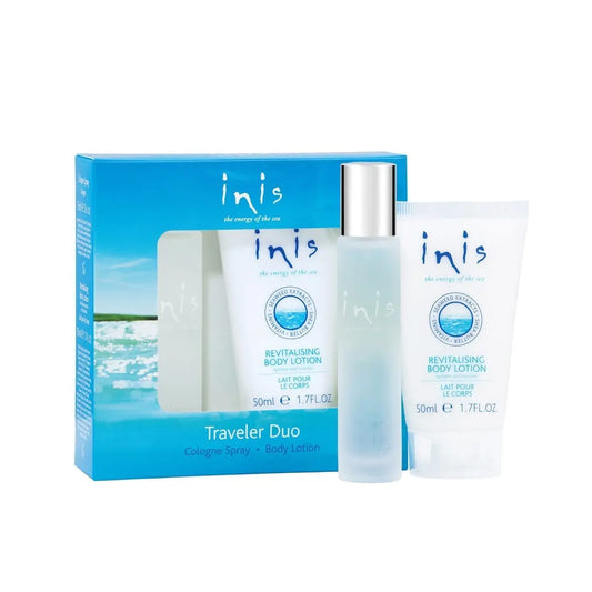 Inis Cologne and Body Lotion Travel Duo