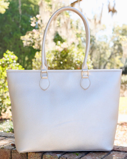 Jayden Tote - Pearl