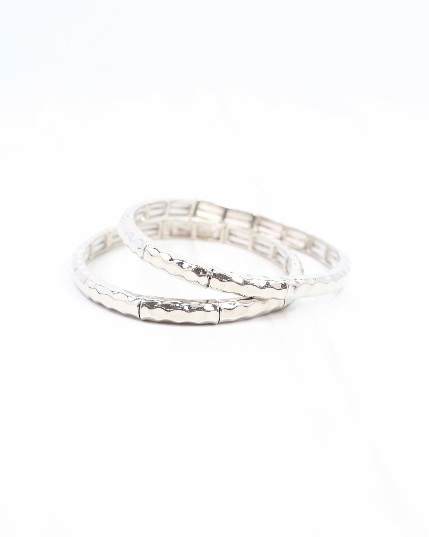 Latifah Bracelet Set-Silver