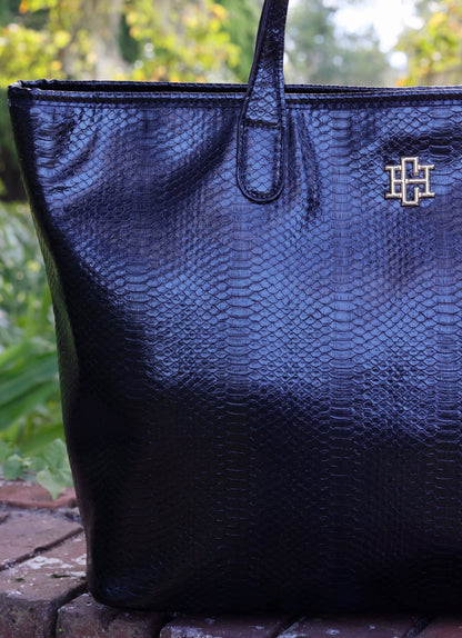 Daniela Large Tote Bag - Black
