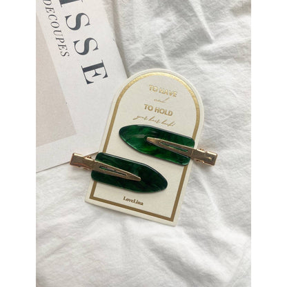 Hair Clip Set - BROWN