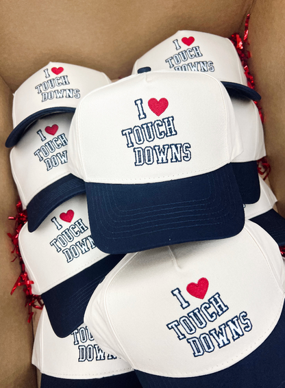 I Heart Touchdowns Hat
