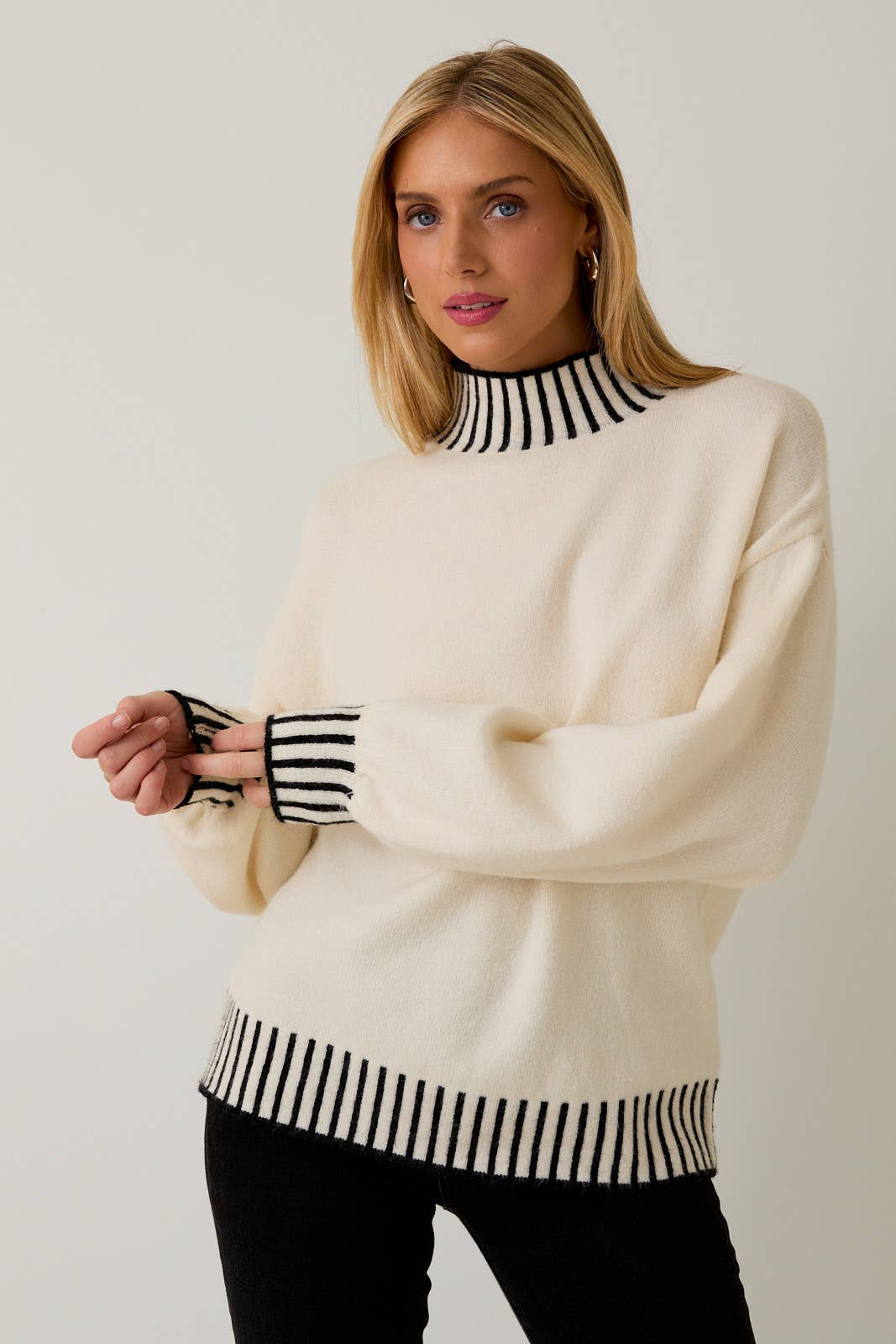 Mockneck Sweater