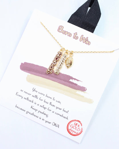 Touch Down Necklace