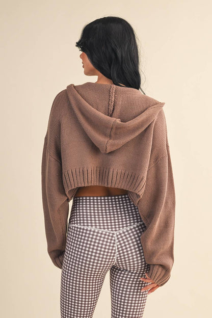 Brown Zip Up