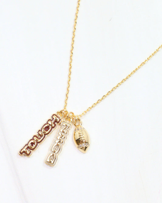 Touch Down Necklace