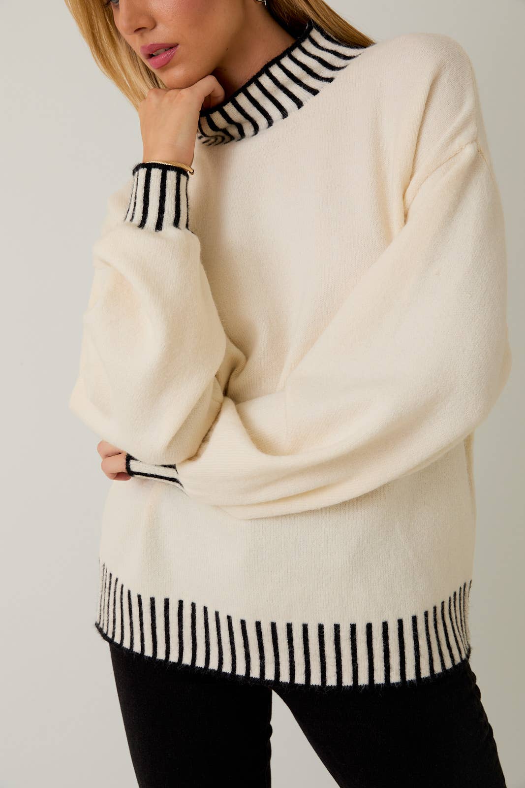 Mockneck Sweater