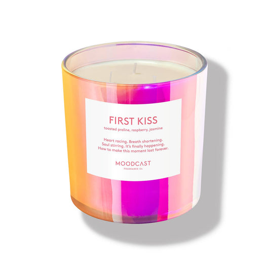 3-Wick Coconut Wax Candle - Vibes - First Kiss - 24 oz Jar