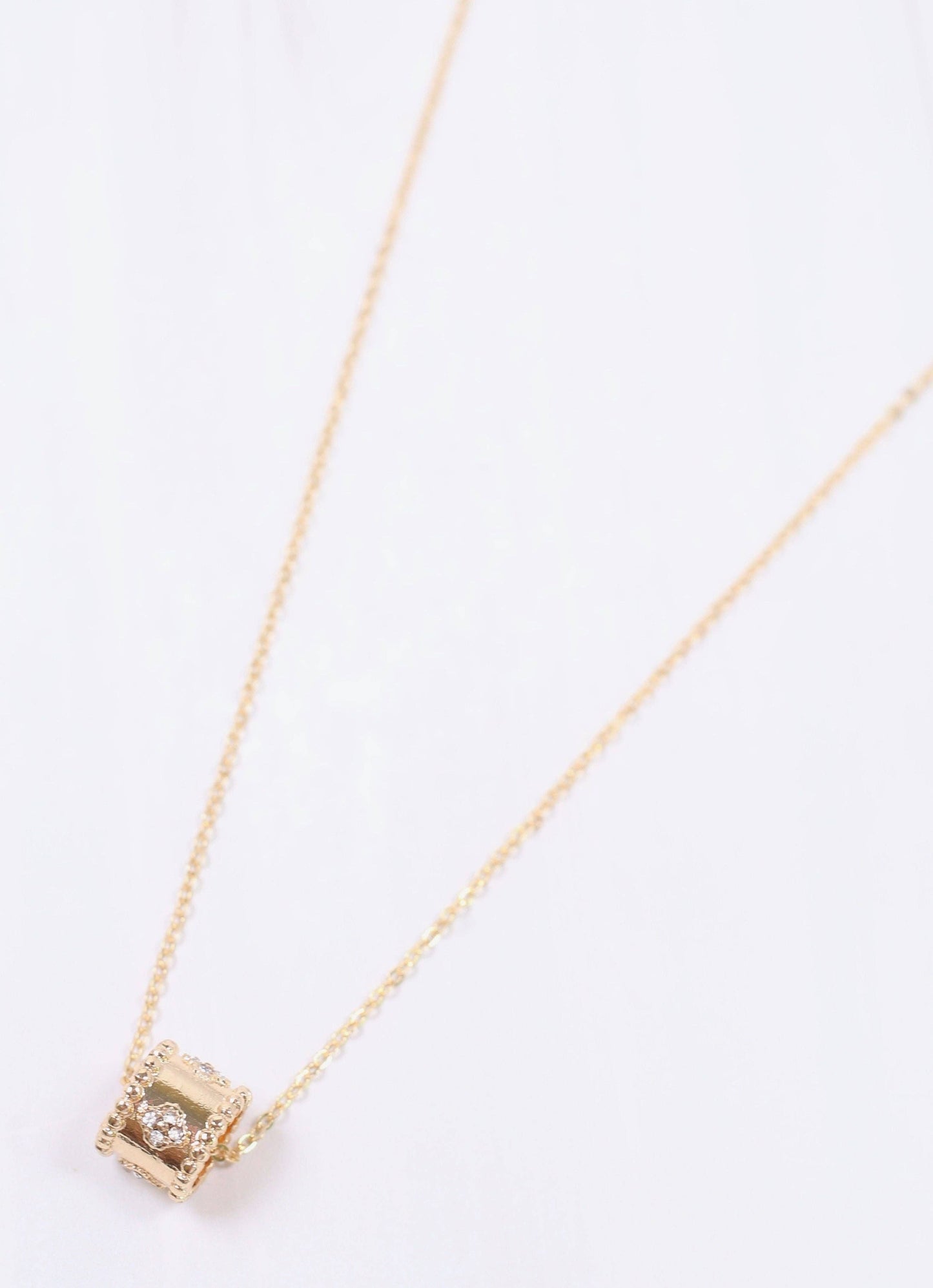 Purdy Necklace with Charm GOLD